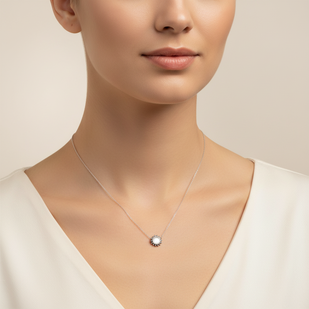 Collana piccolo sole in 2 colori