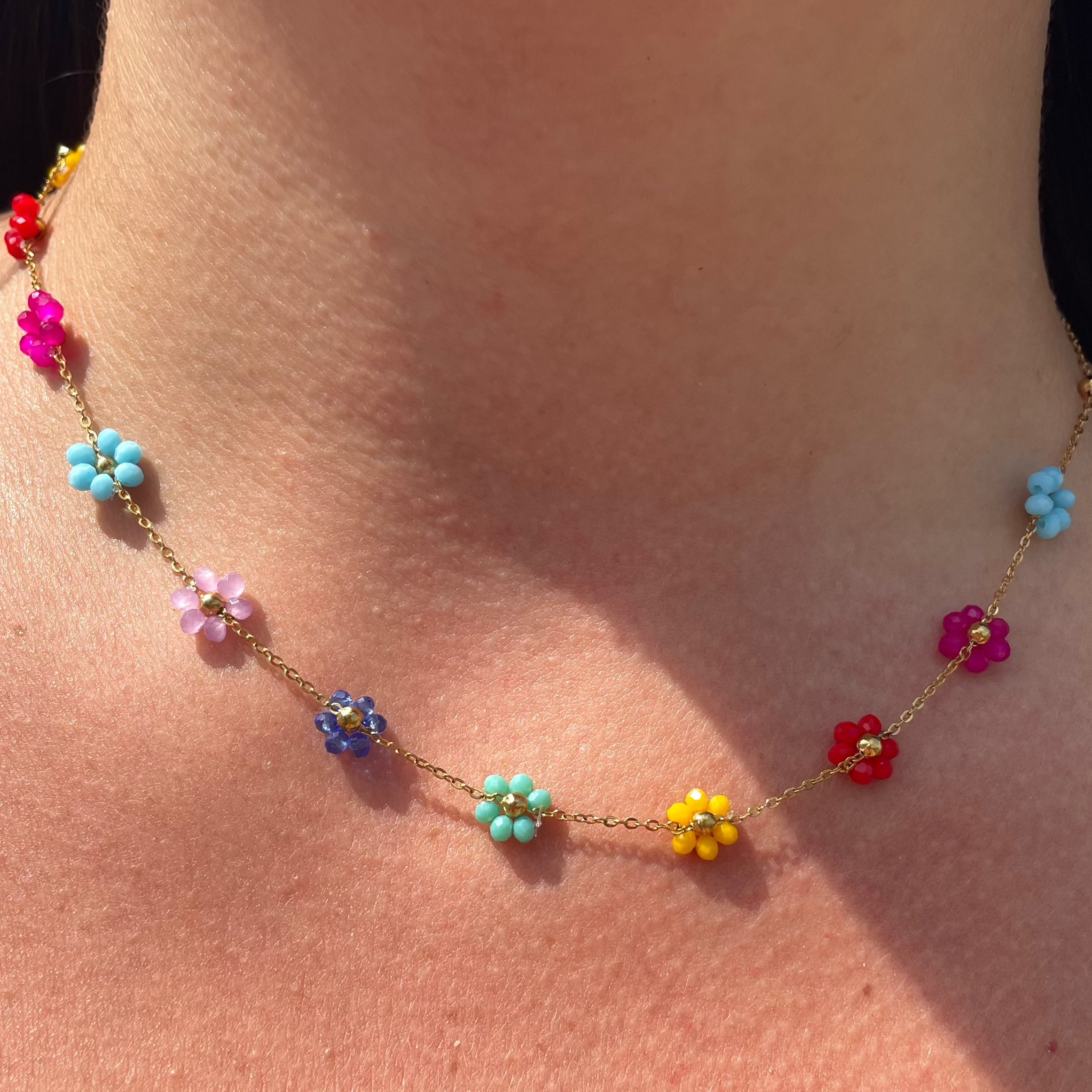 Collana flora in 23 colori