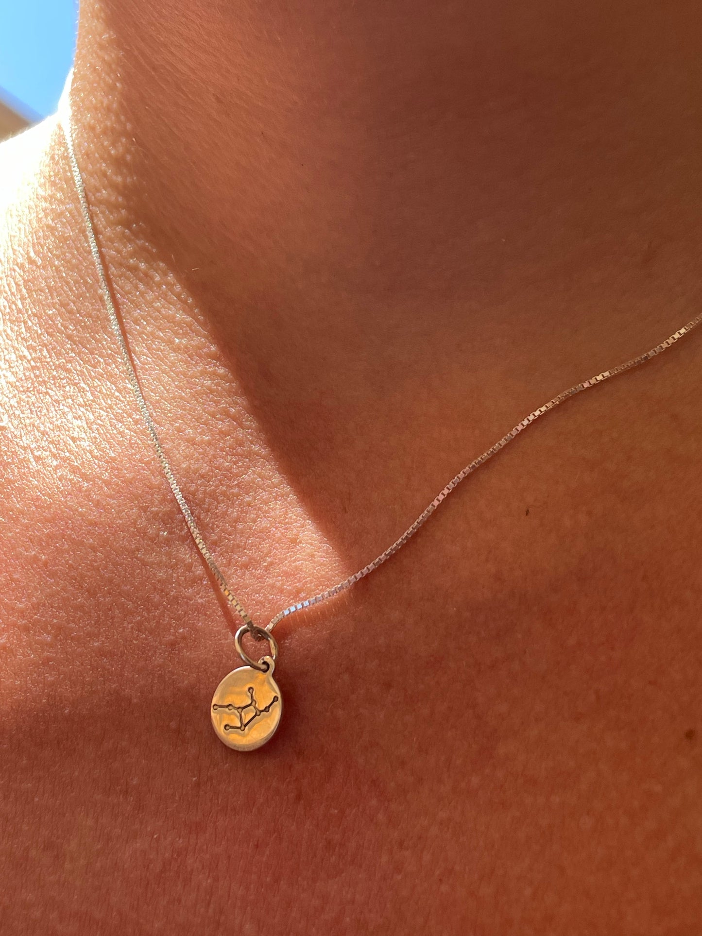 Collana con segno zodiacale