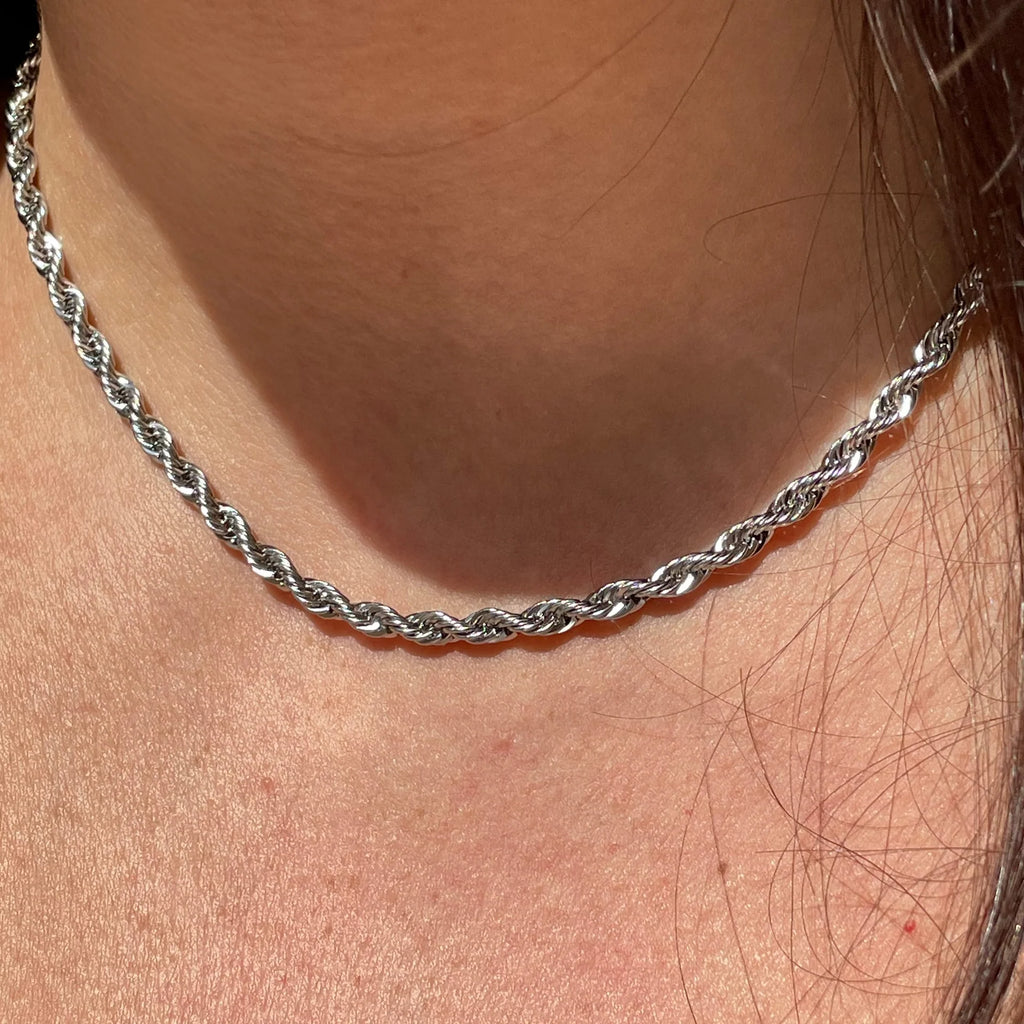 Collana torchon in 2 colori