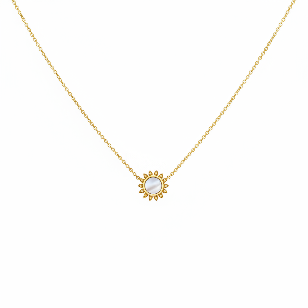 Collana piccolo sole in 2 colori