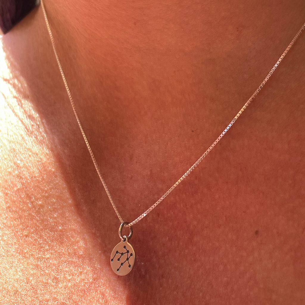 Collana con segno zodiacale