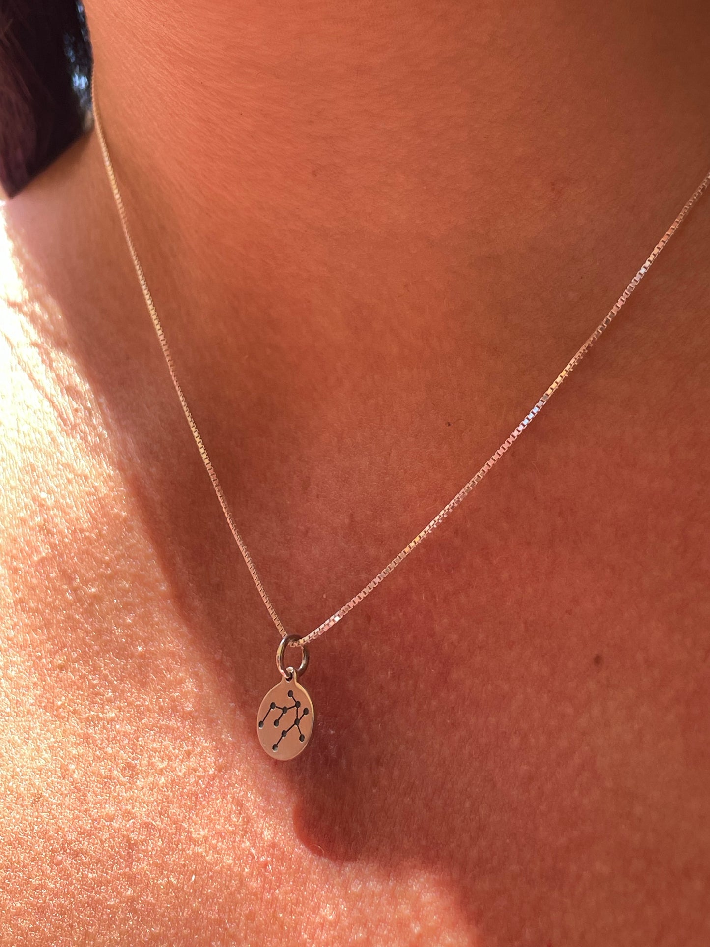 Collana con segno zodiacale