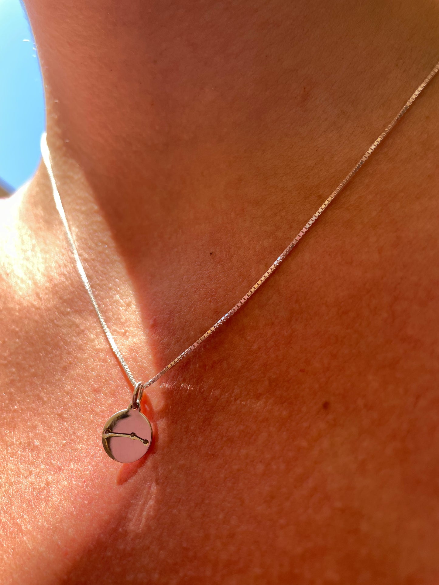 Collana con segno zodiacale