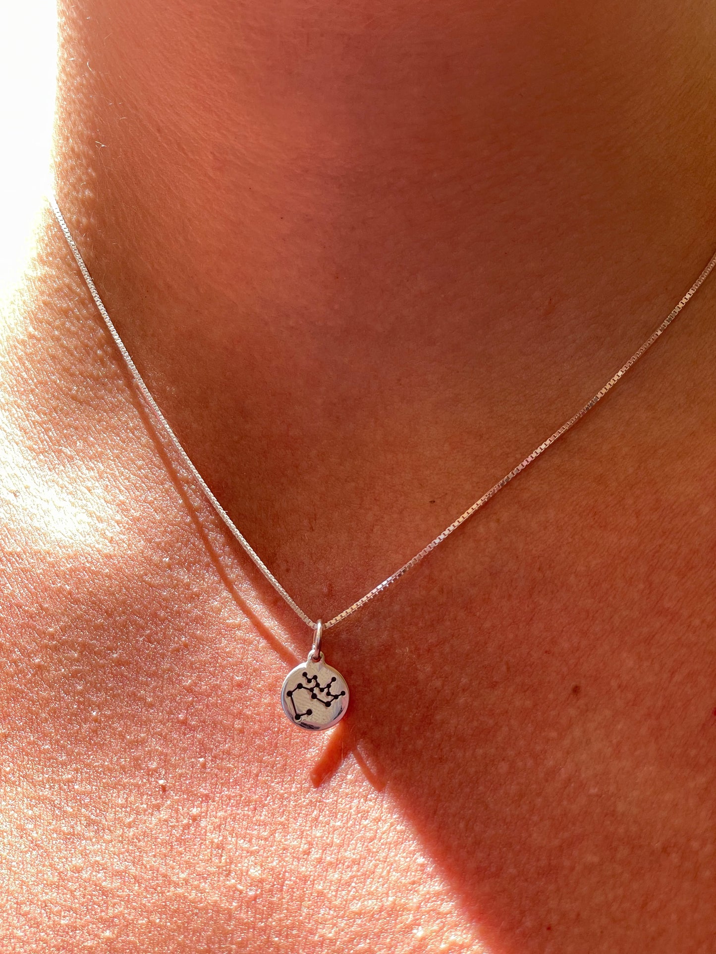 Collana con segno zodiacale