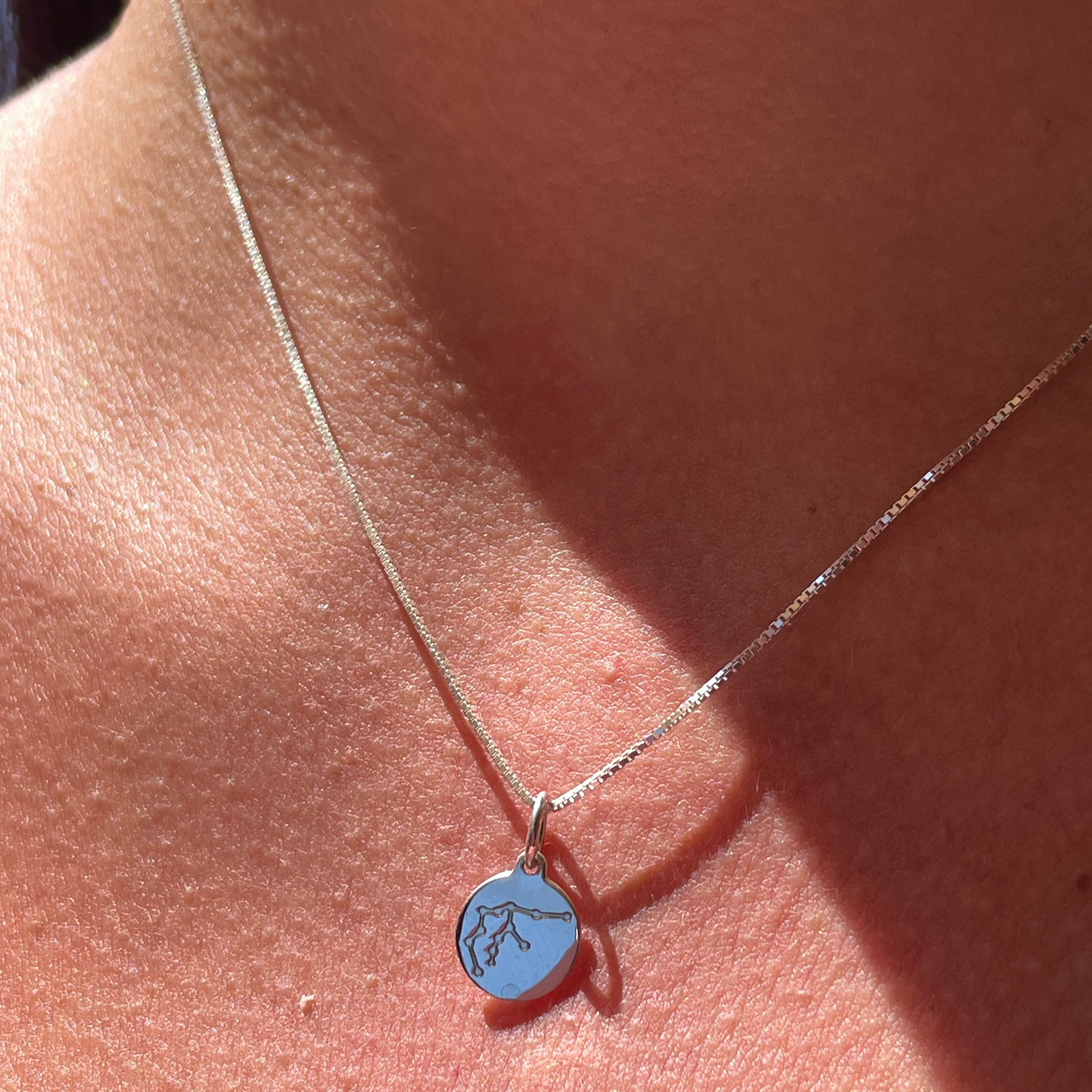 Collana con segno zodiacale