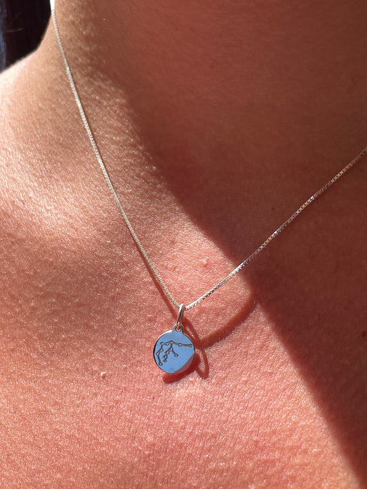 Collana con segno zodiacale