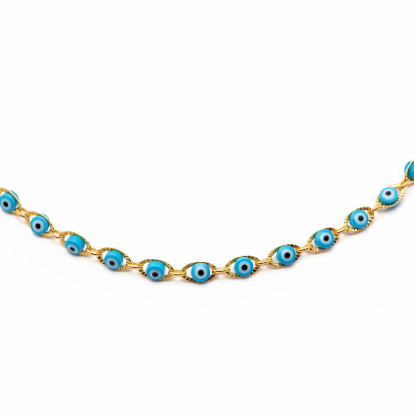 Collana con occhio di Allah