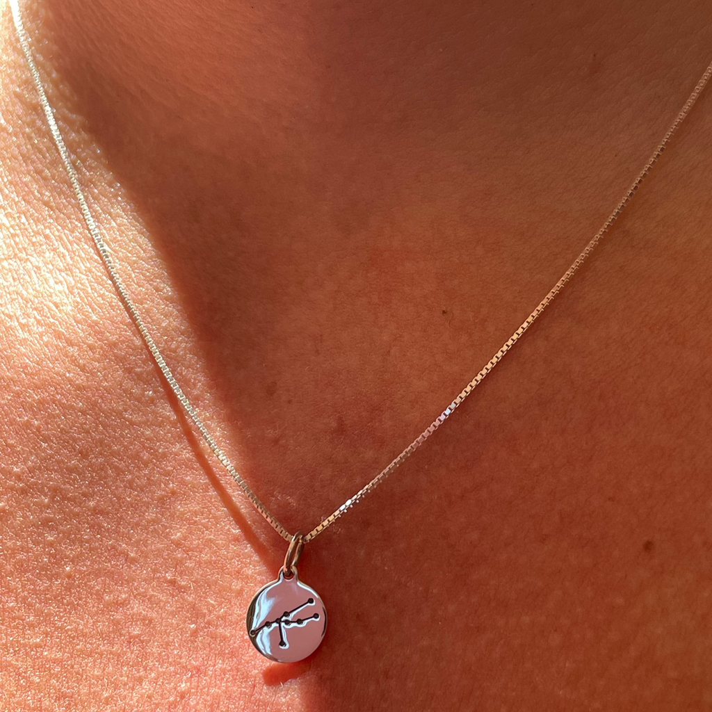 Collana con segno zodiacale