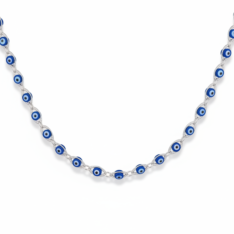 Collana con occhio di Allah