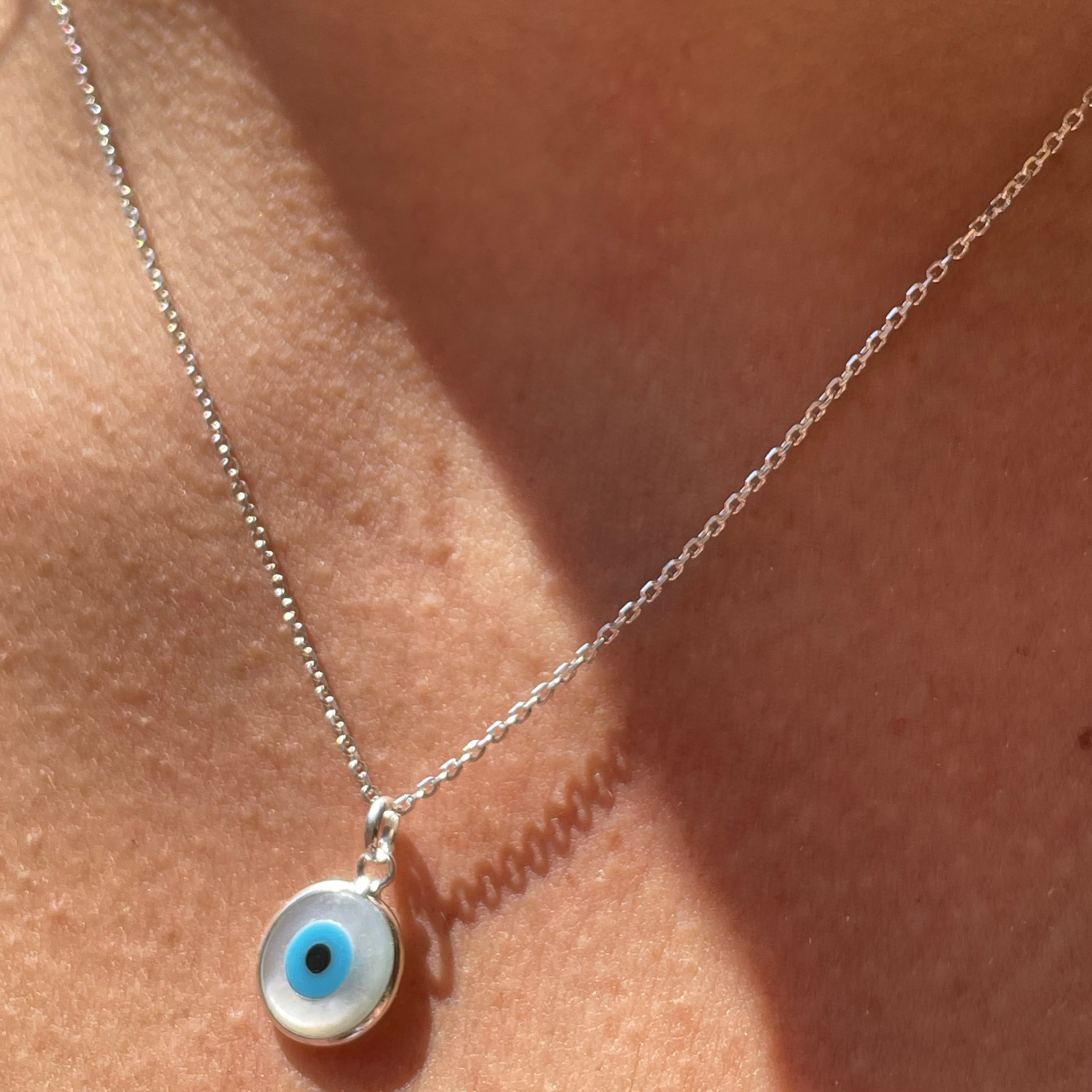 Collana con occhio di Allah