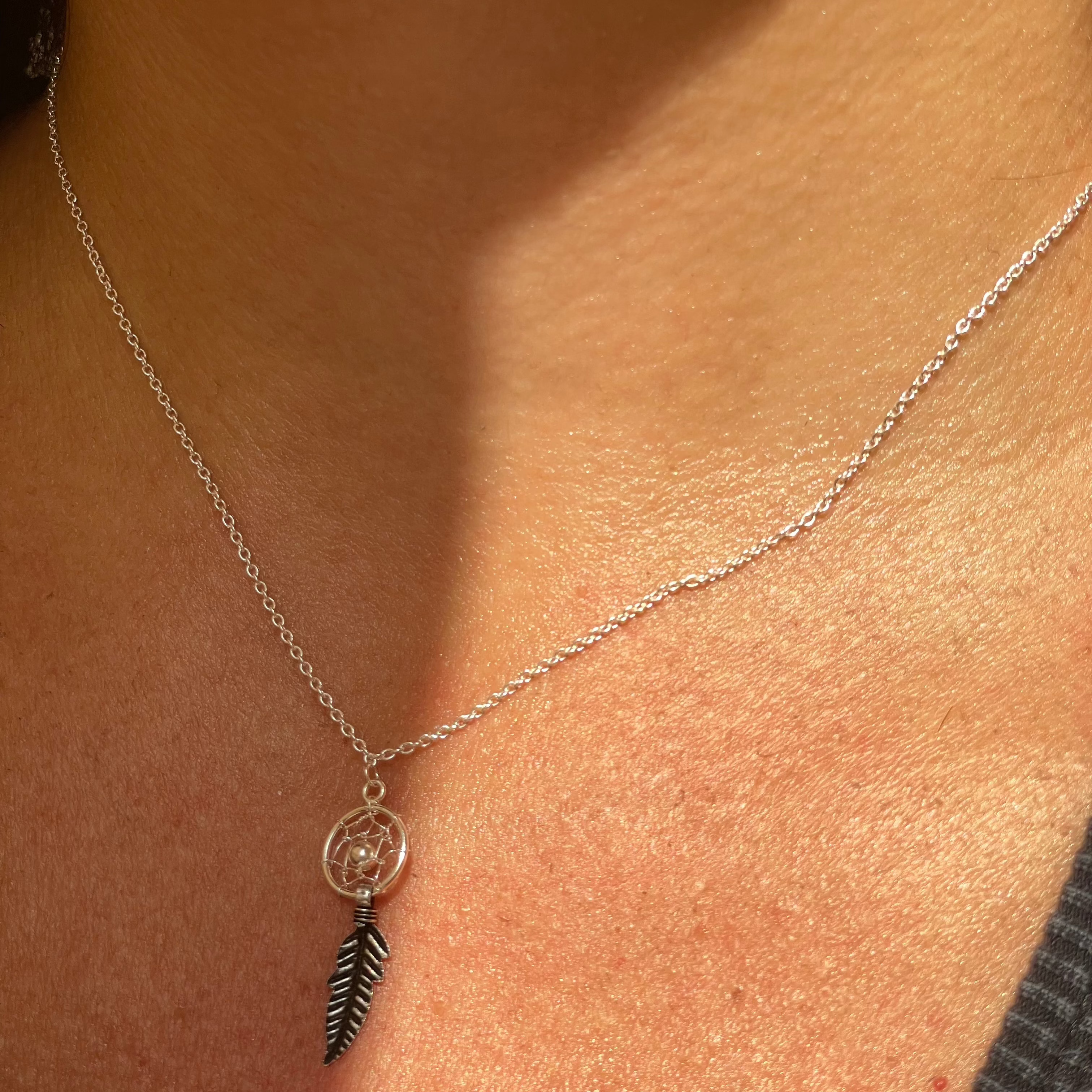 Collana con acchiappasogni