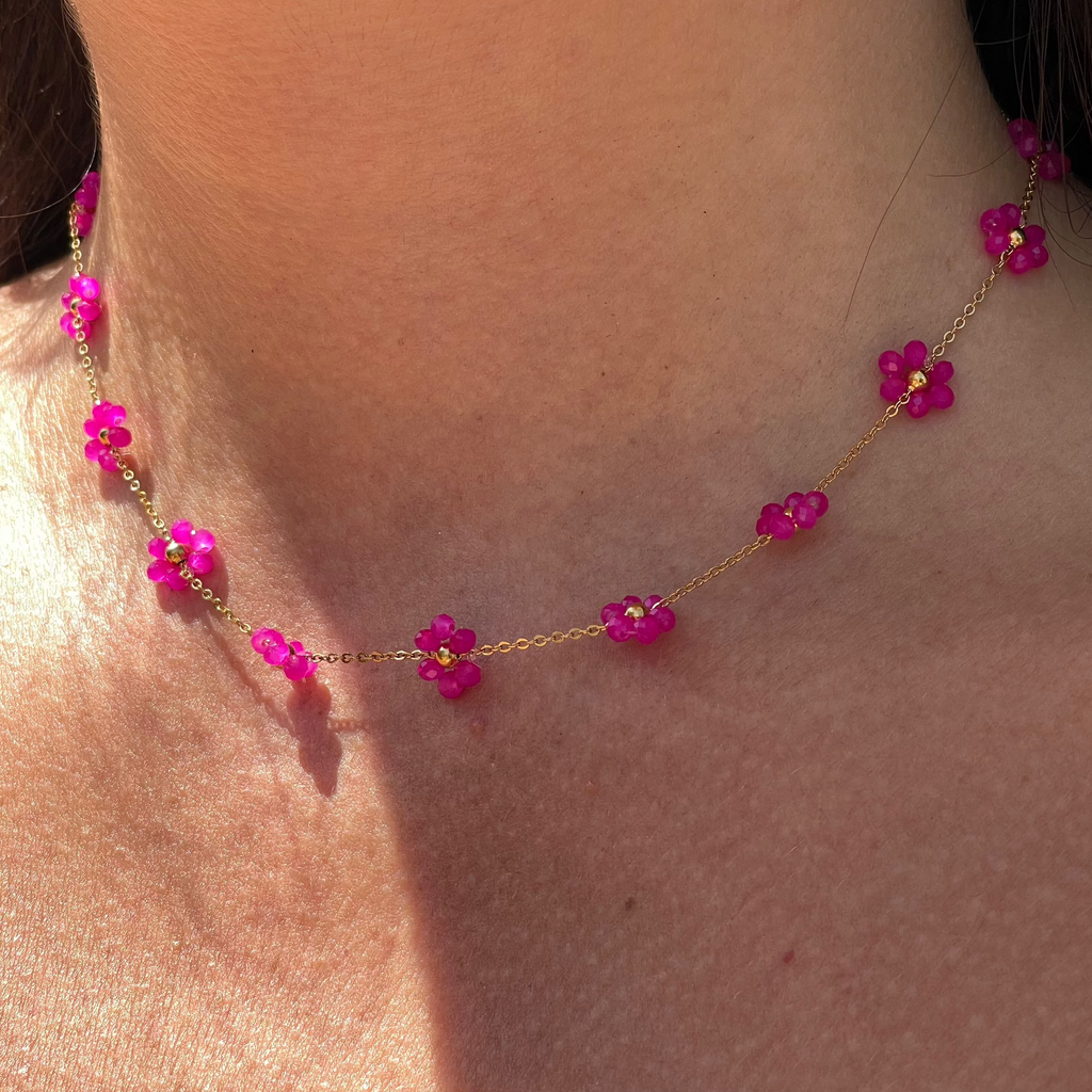 Collana flora in 23 colori
