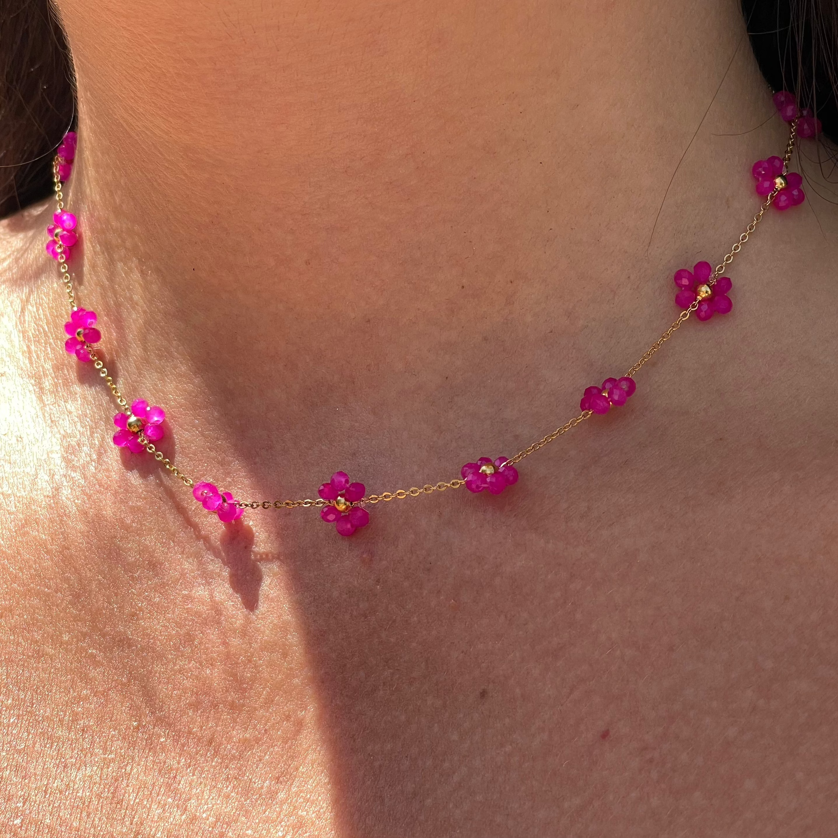 Collana flora in 23 colori