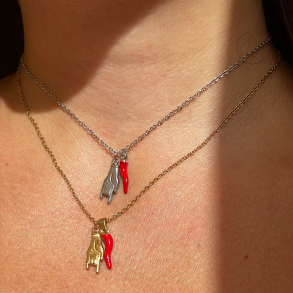 Collana TIE' in 2 colori