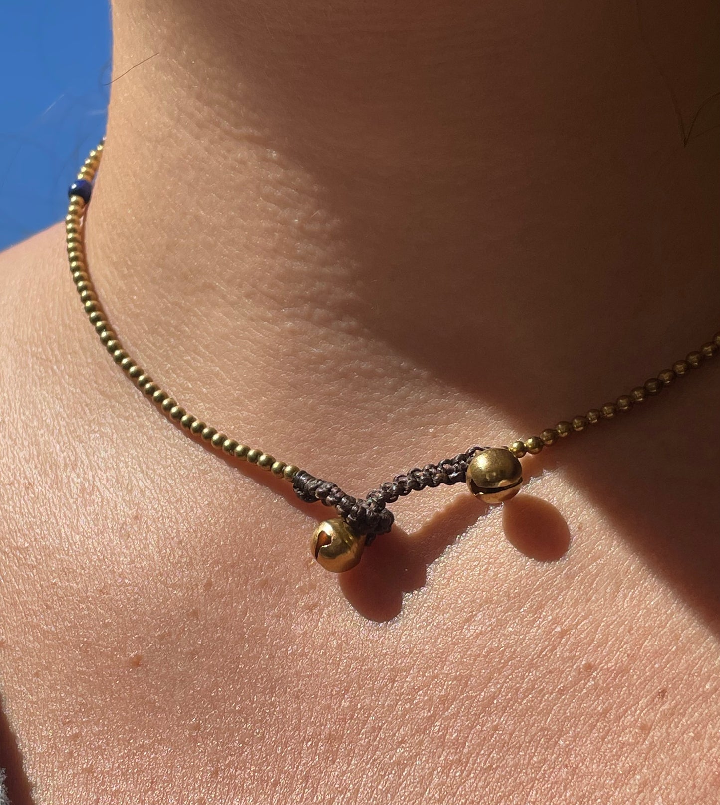 Collana con perle di fiume in 3 colori