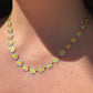 Collana margherite in 3 colori