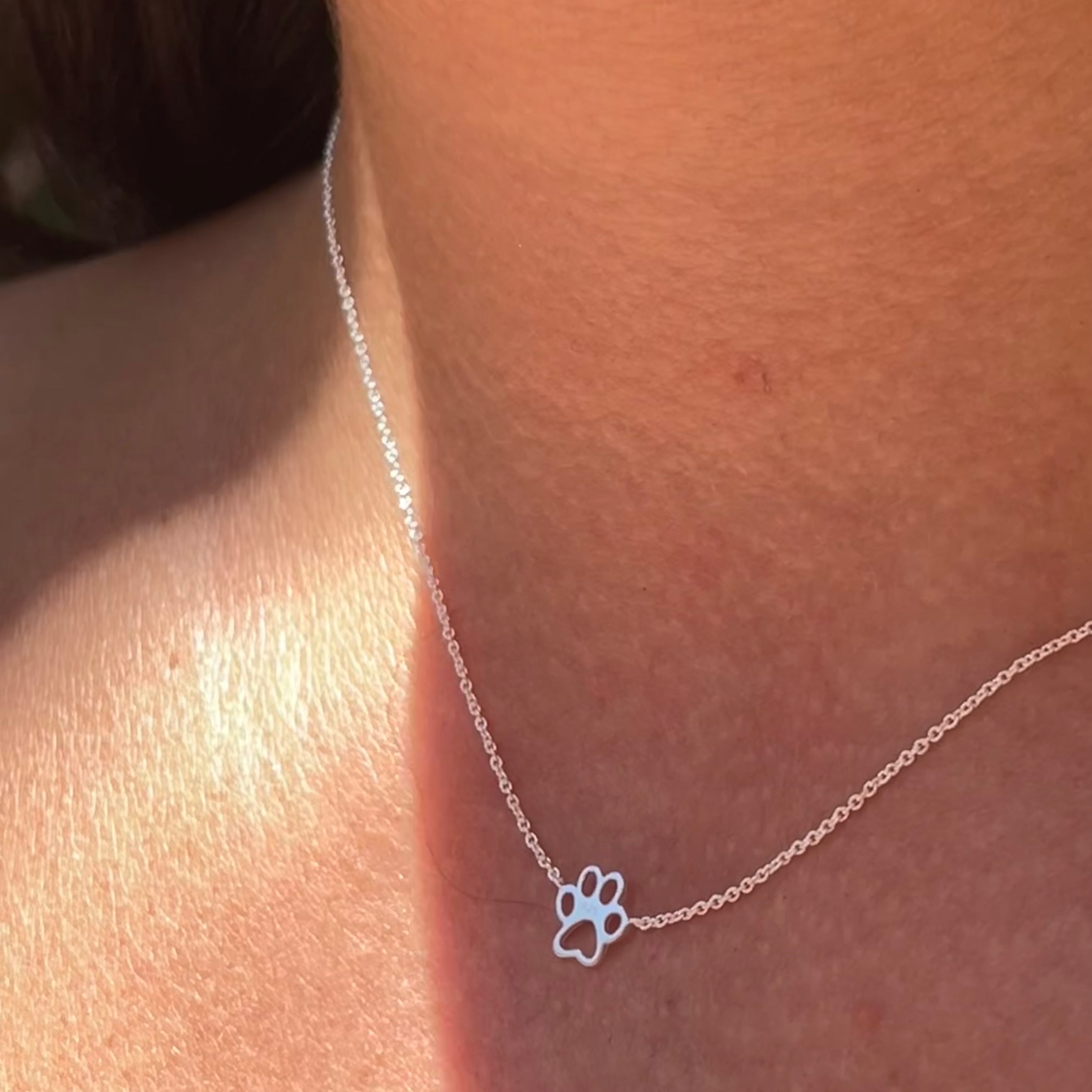 Collana con zampa