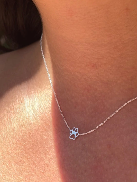 Collana con zampa