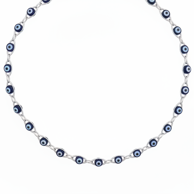 Collana con occhio di Allah