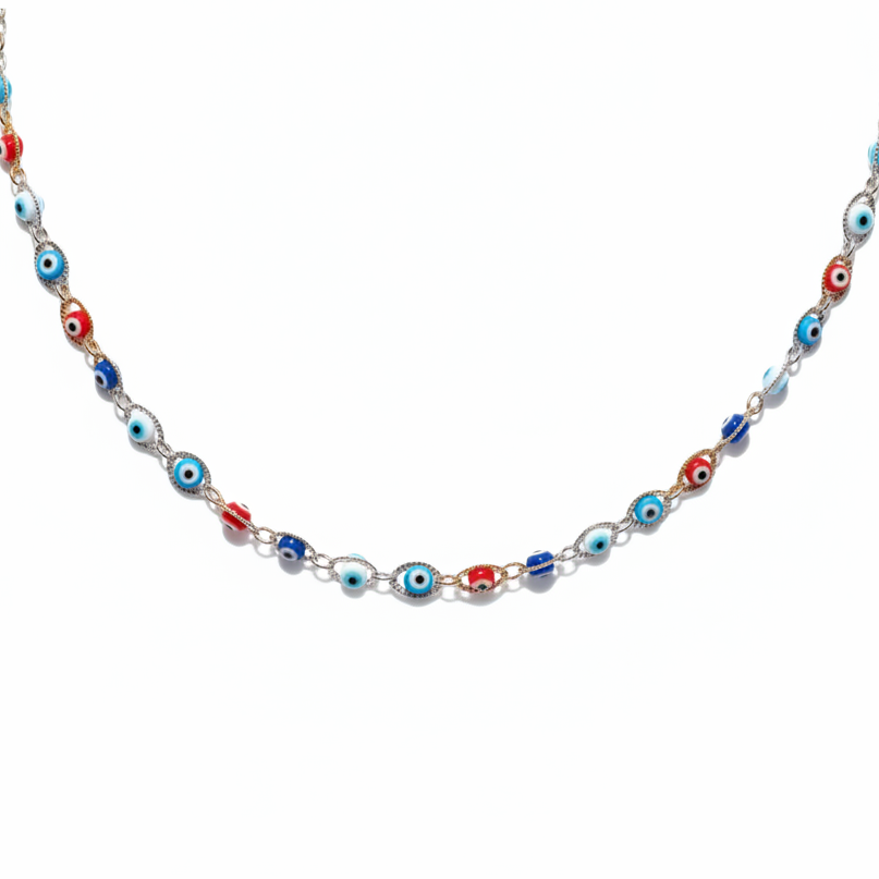 Collana con occhio di Allah