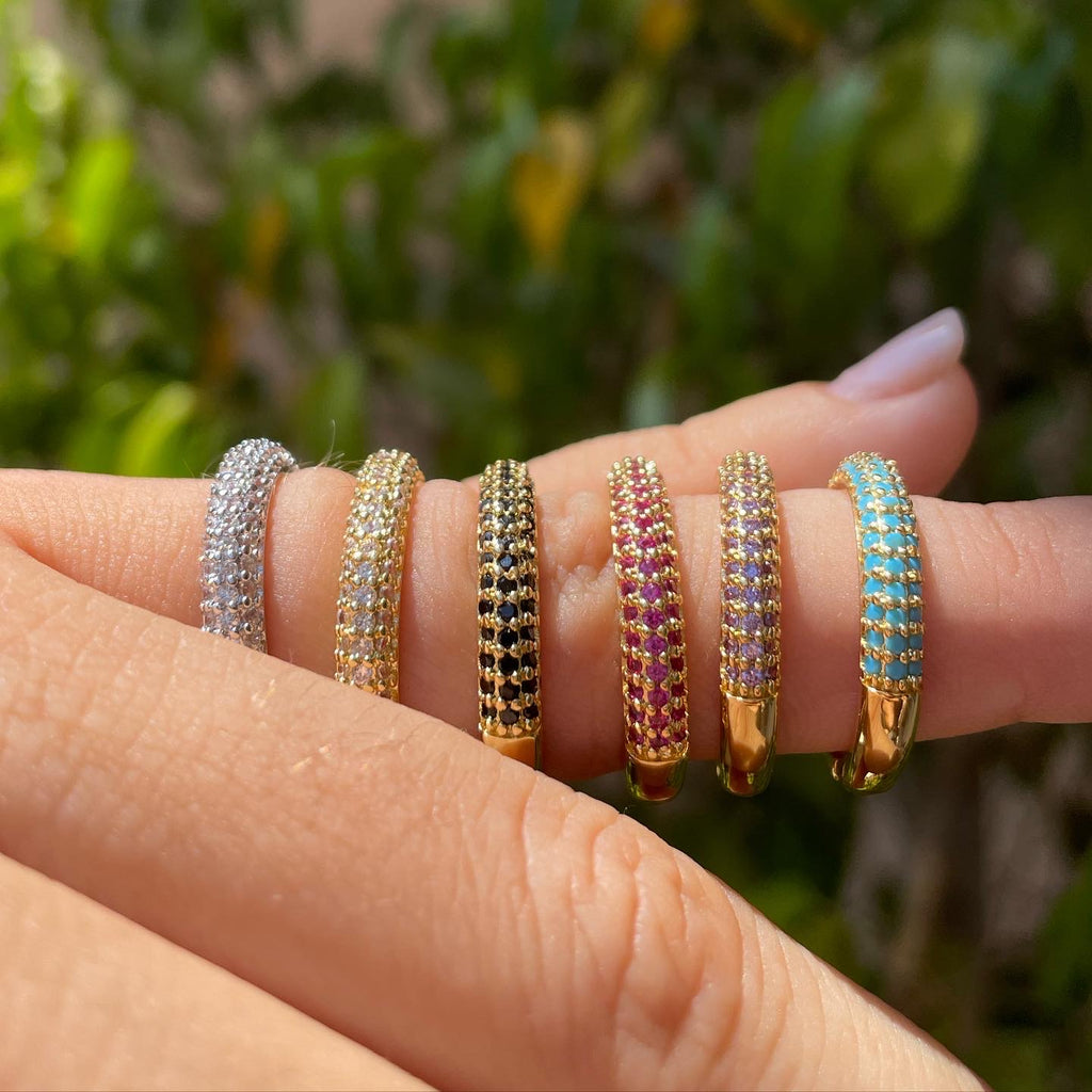 Anello colori in 7 colori