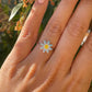 Anello con fiore in 12 colori