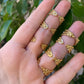 Anello a tre fasce in 7 colori