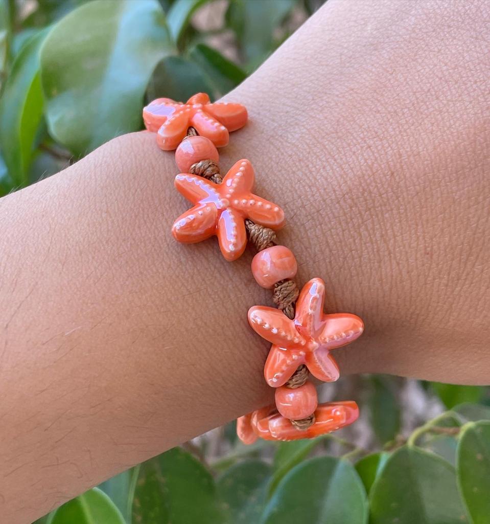 Bracciale stella marina in 5 colori