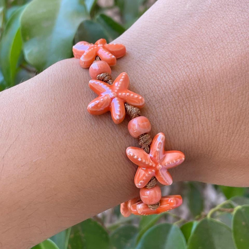 Bracciale stella marina in 5 colori