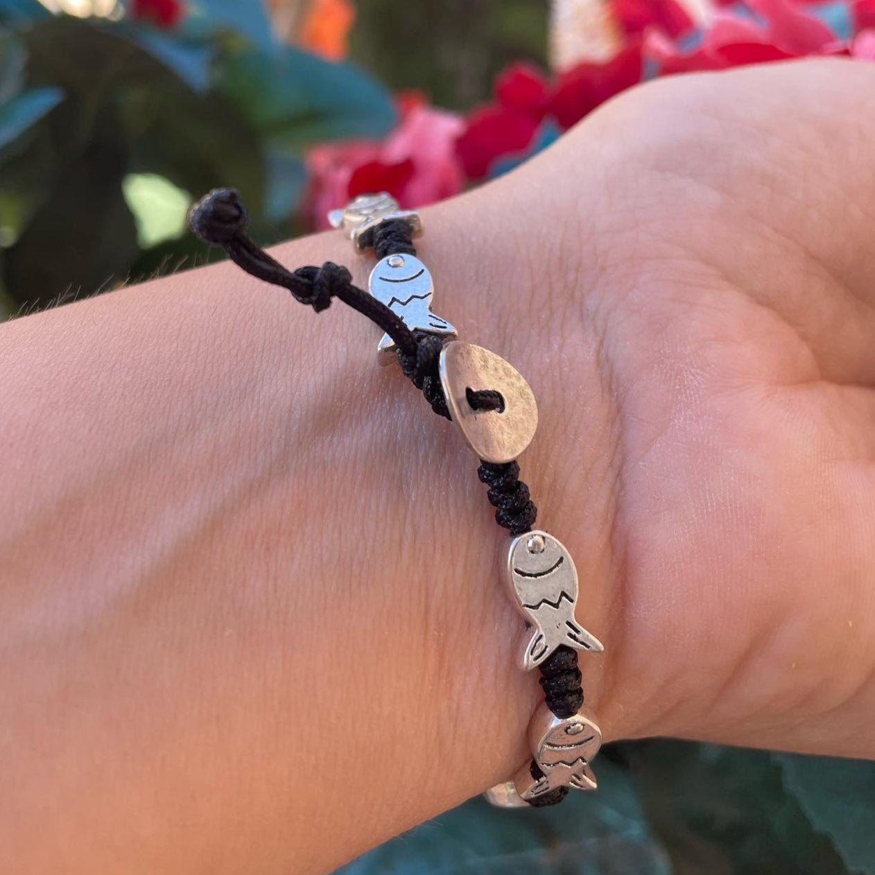 Bracciale con charm in 5 fantasie