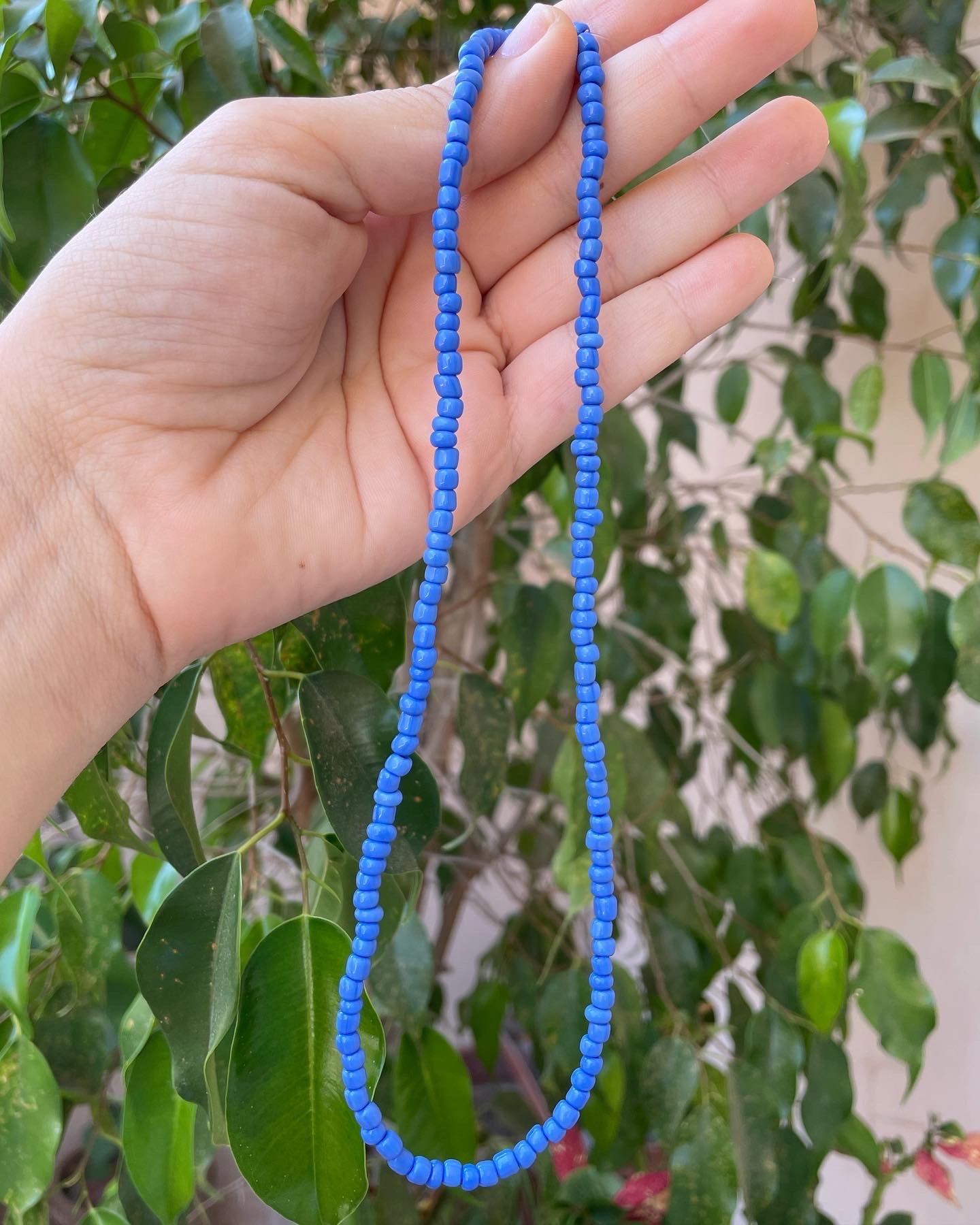 Collana con perline in 10 colori