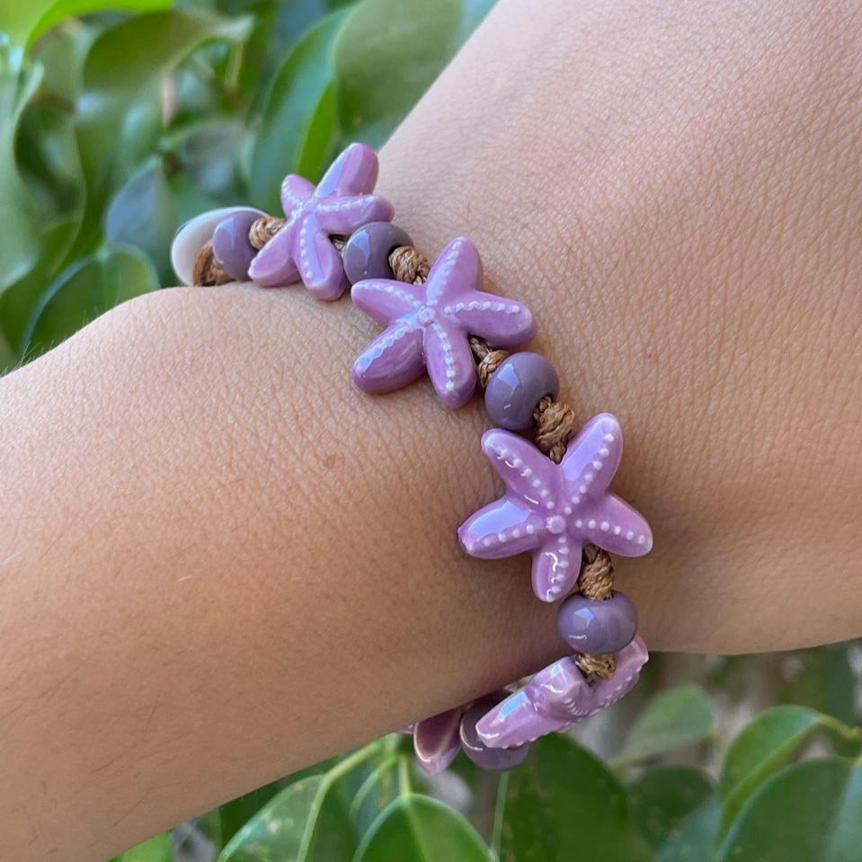 Bracciale stella marina in 5 colori