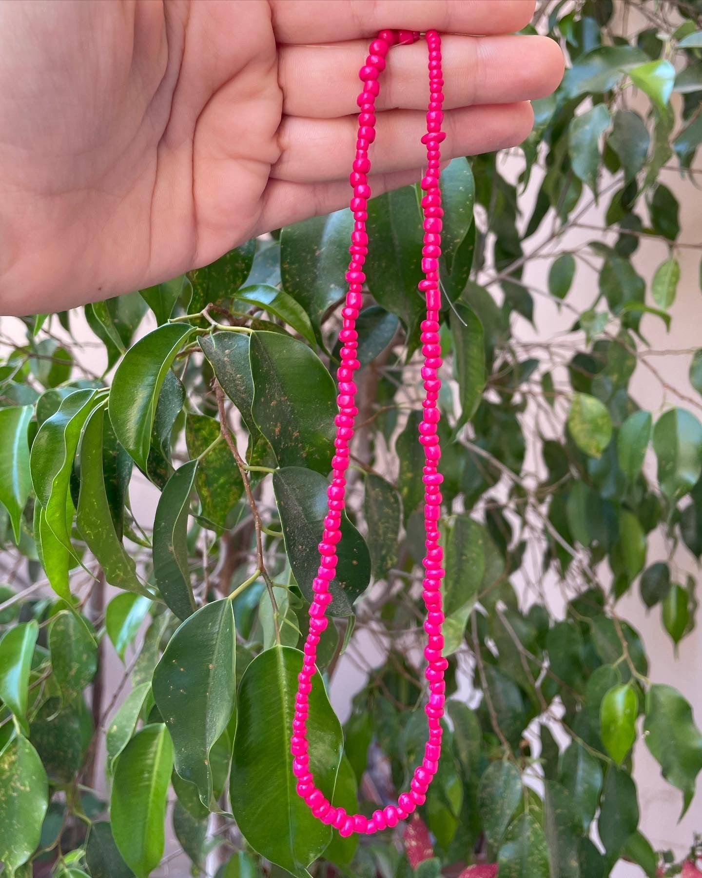 Collana con perline in 10 colori