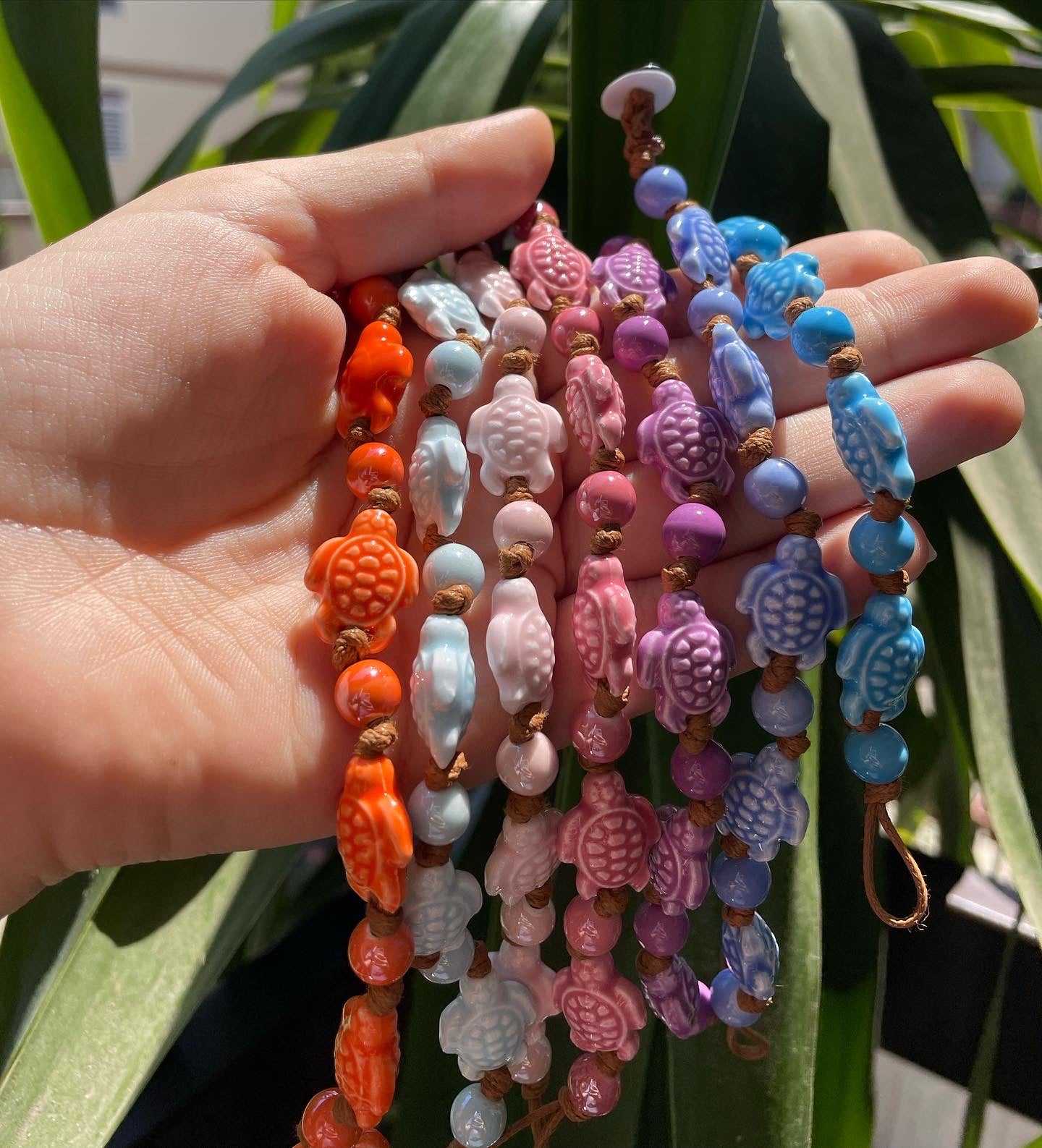 Bracciale tartarughe in 8 colori