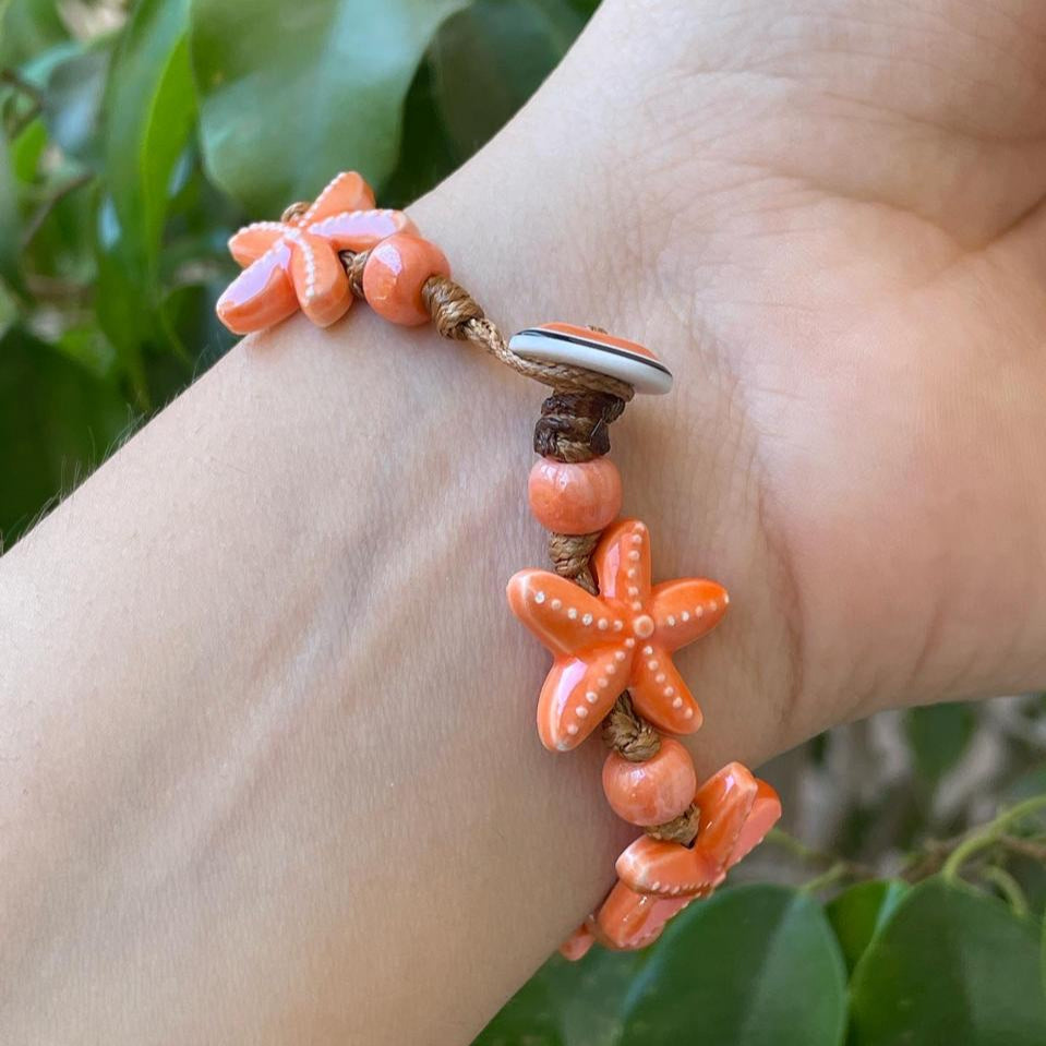 Bracciale stella marina in 5 colori