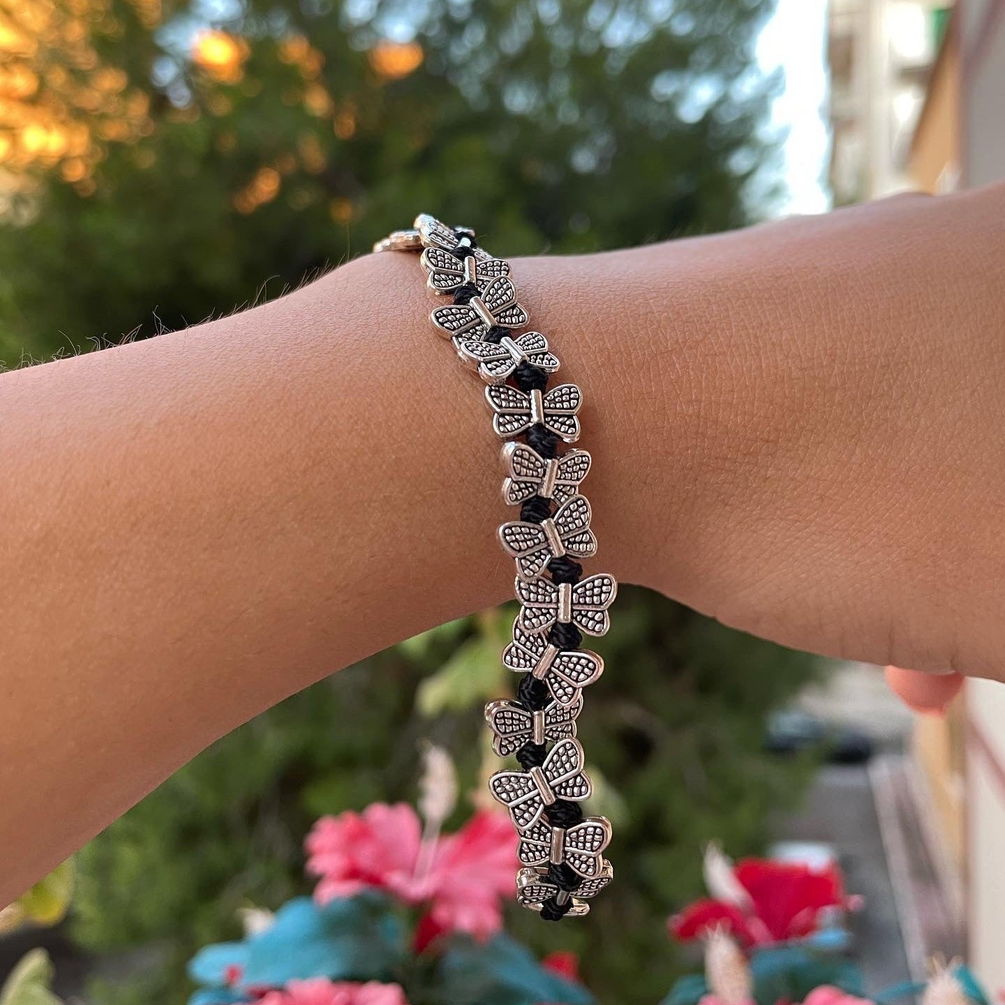 Bracciale con charm in 5 fantasie