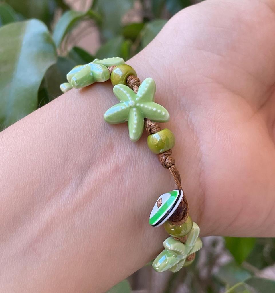 Bracciale stella marina in 5 colori