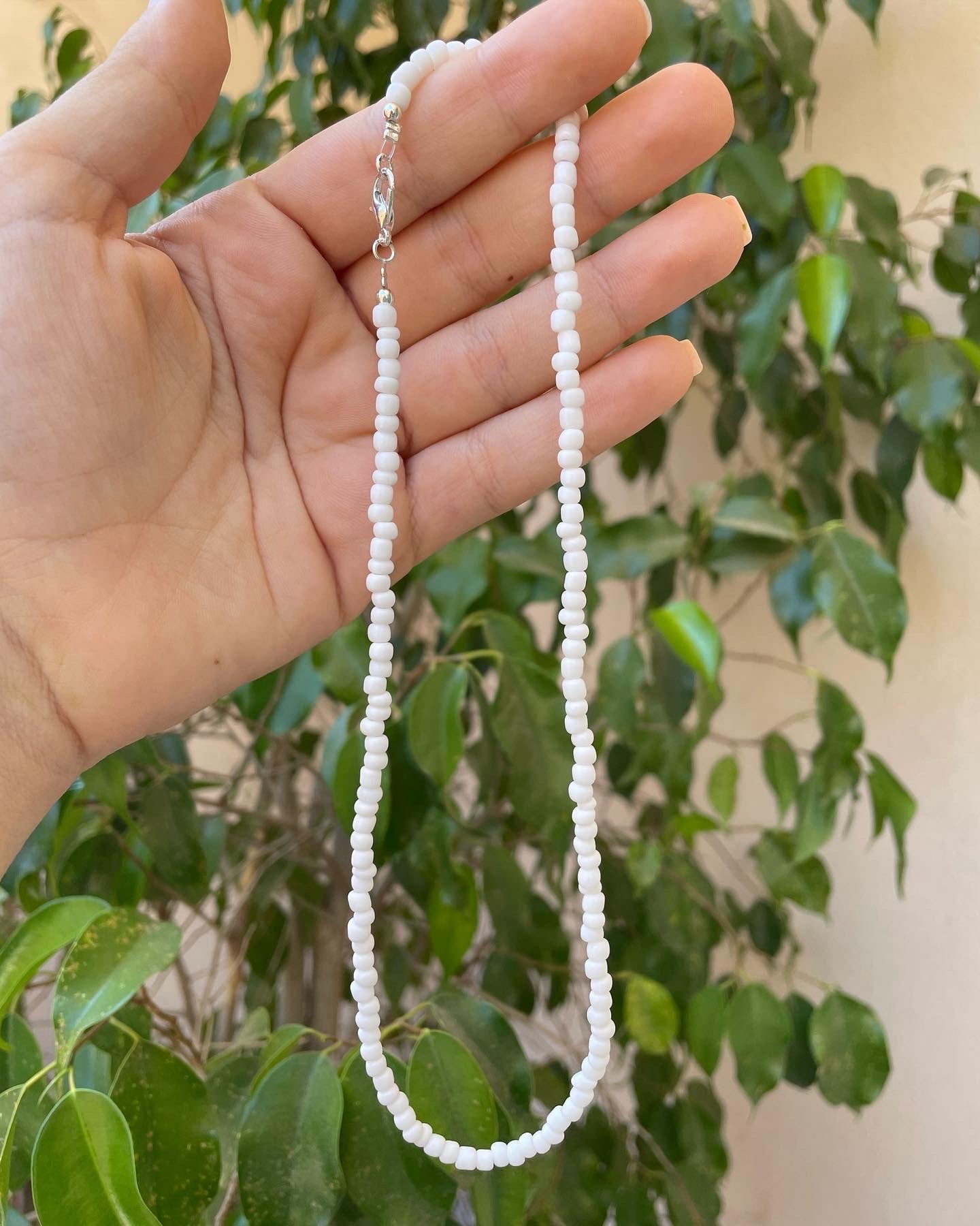 Collana con perline in 10 colori