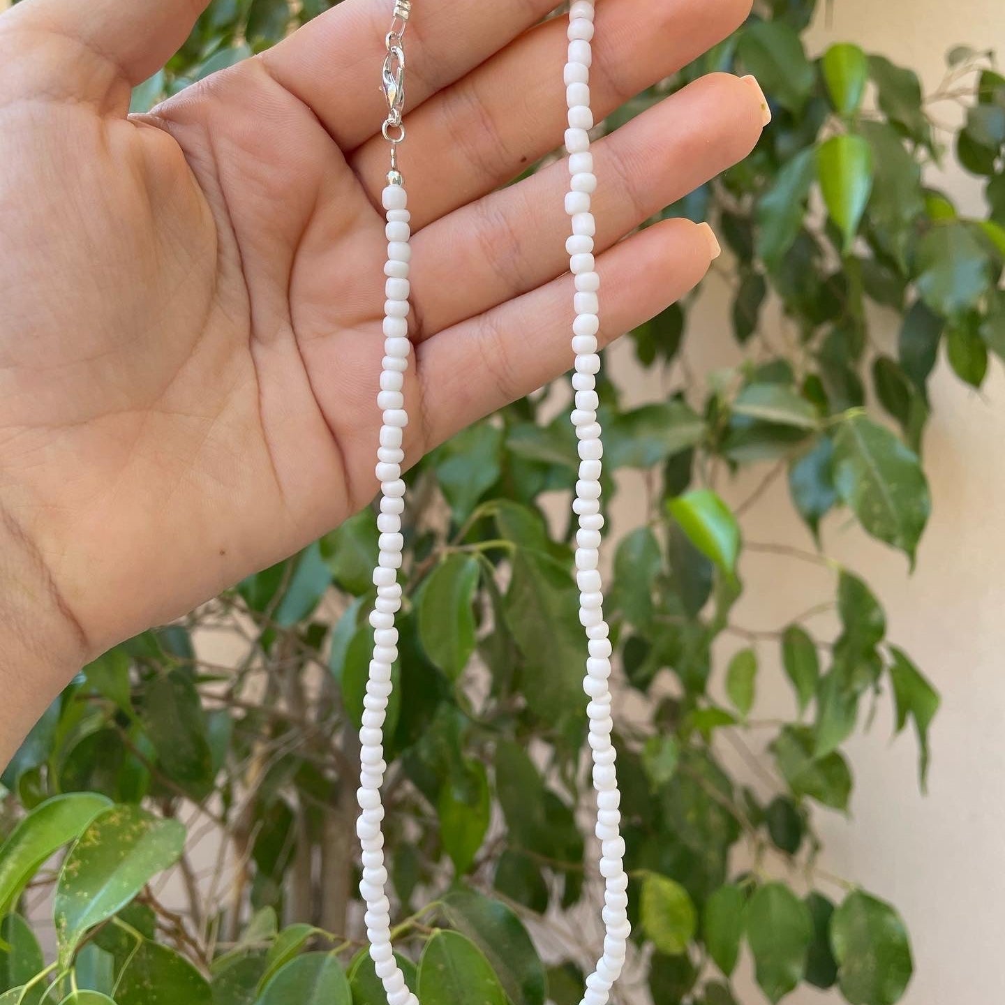 Collana con perline in 10 colori