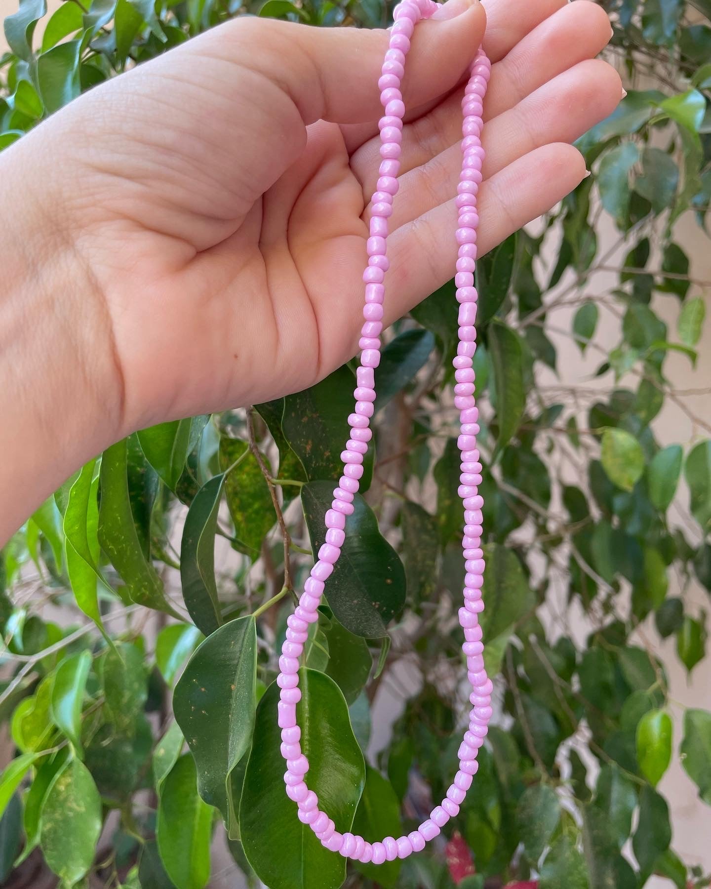 Collana con perline in 10 colori