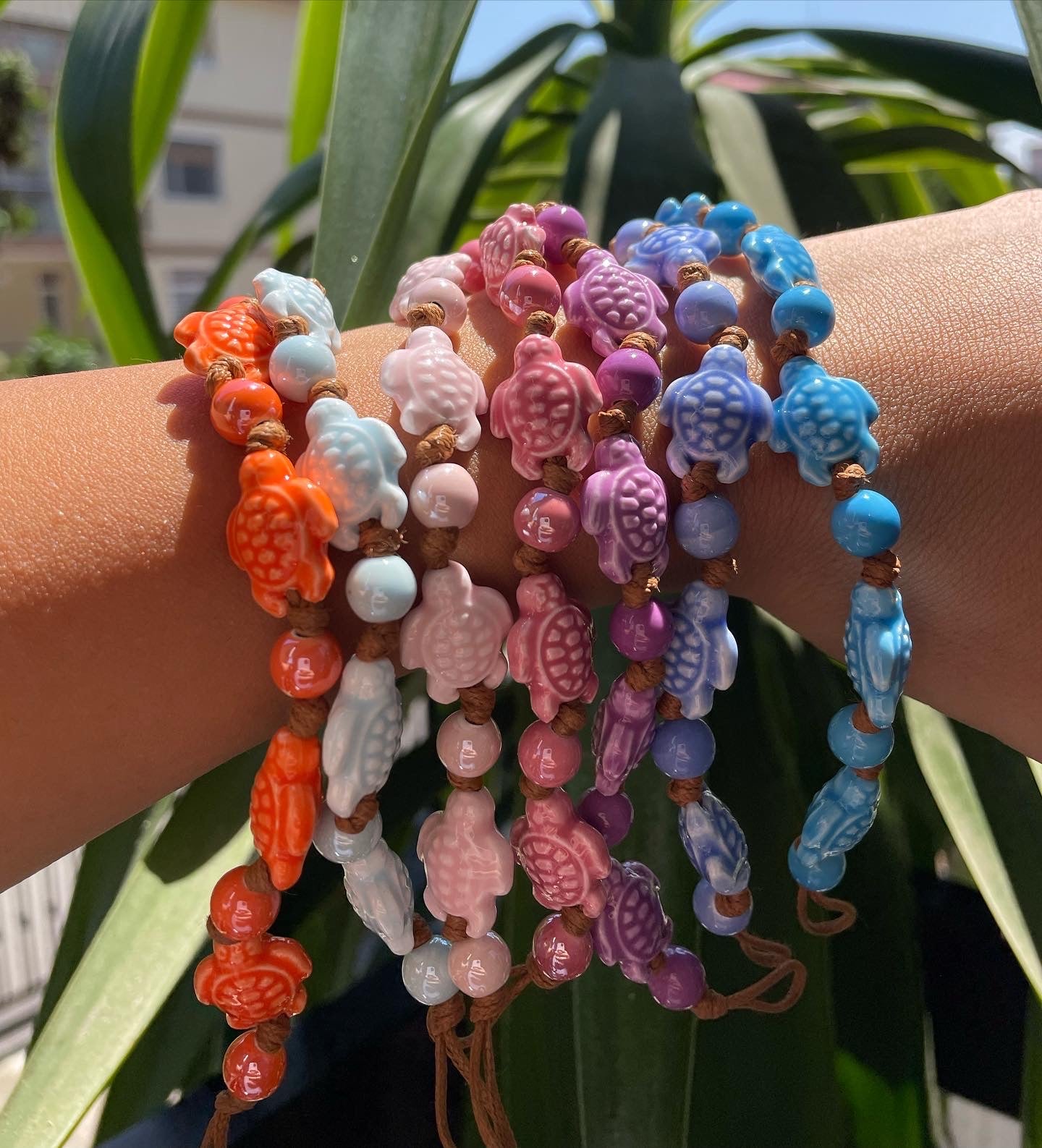 Bracciale tartarughe in 8 colori