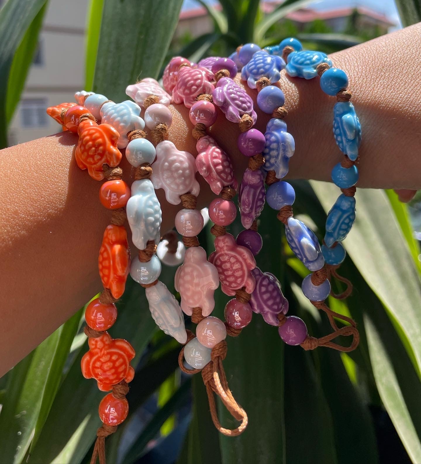 Bracciale tartarughe in 8 colori