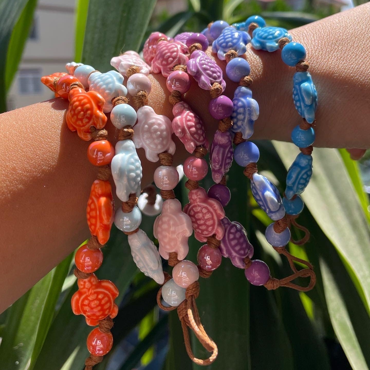 Bracciale tartarughe in 8 colori