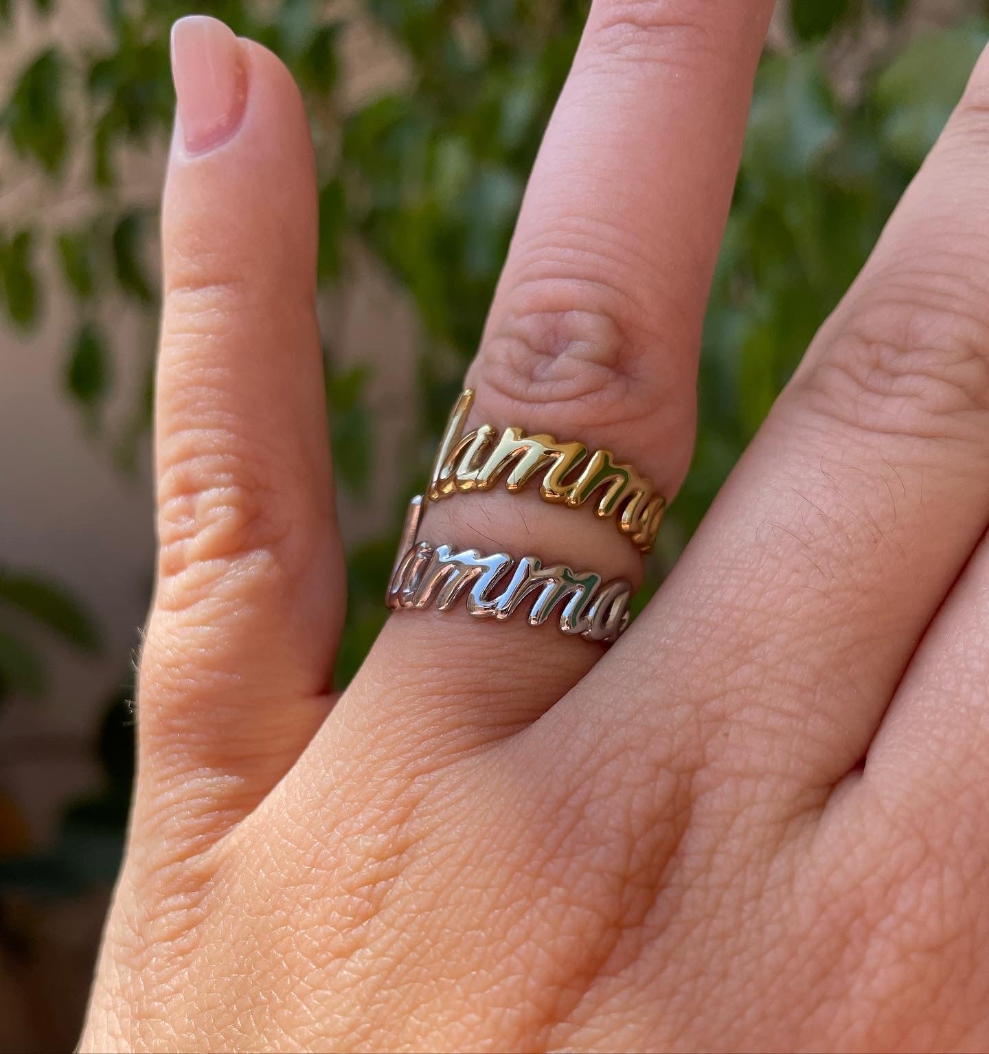 Anello Mamma in 2 colori