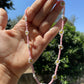 Collana con perline e fiori in 7 colori