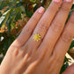 Anello con fiore in 12 colori