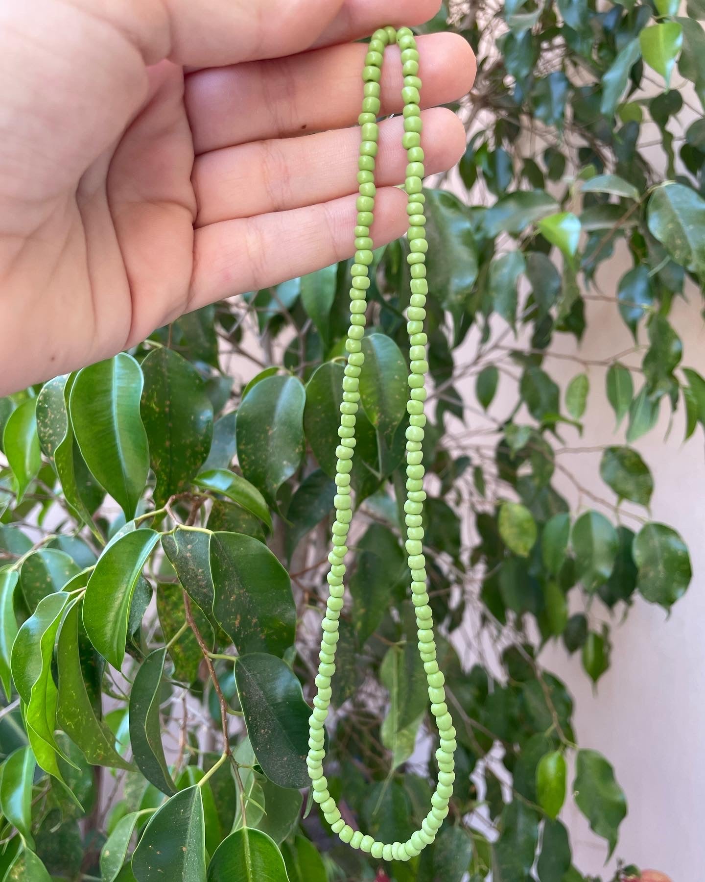 Collana con perline in 10 colori