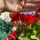 Collana con stella marina in 2 colori