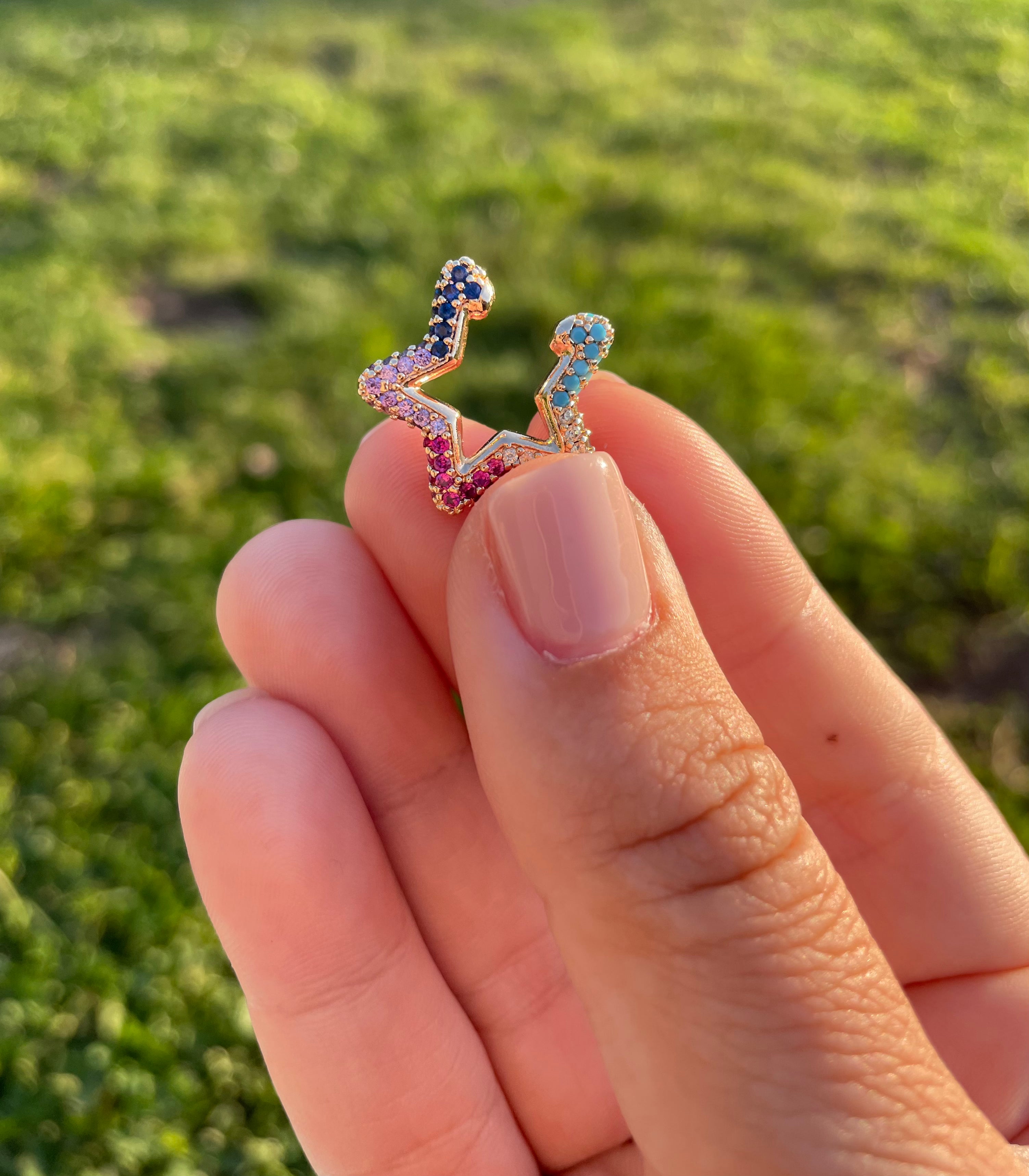 Ear cuff stella in 7 colori